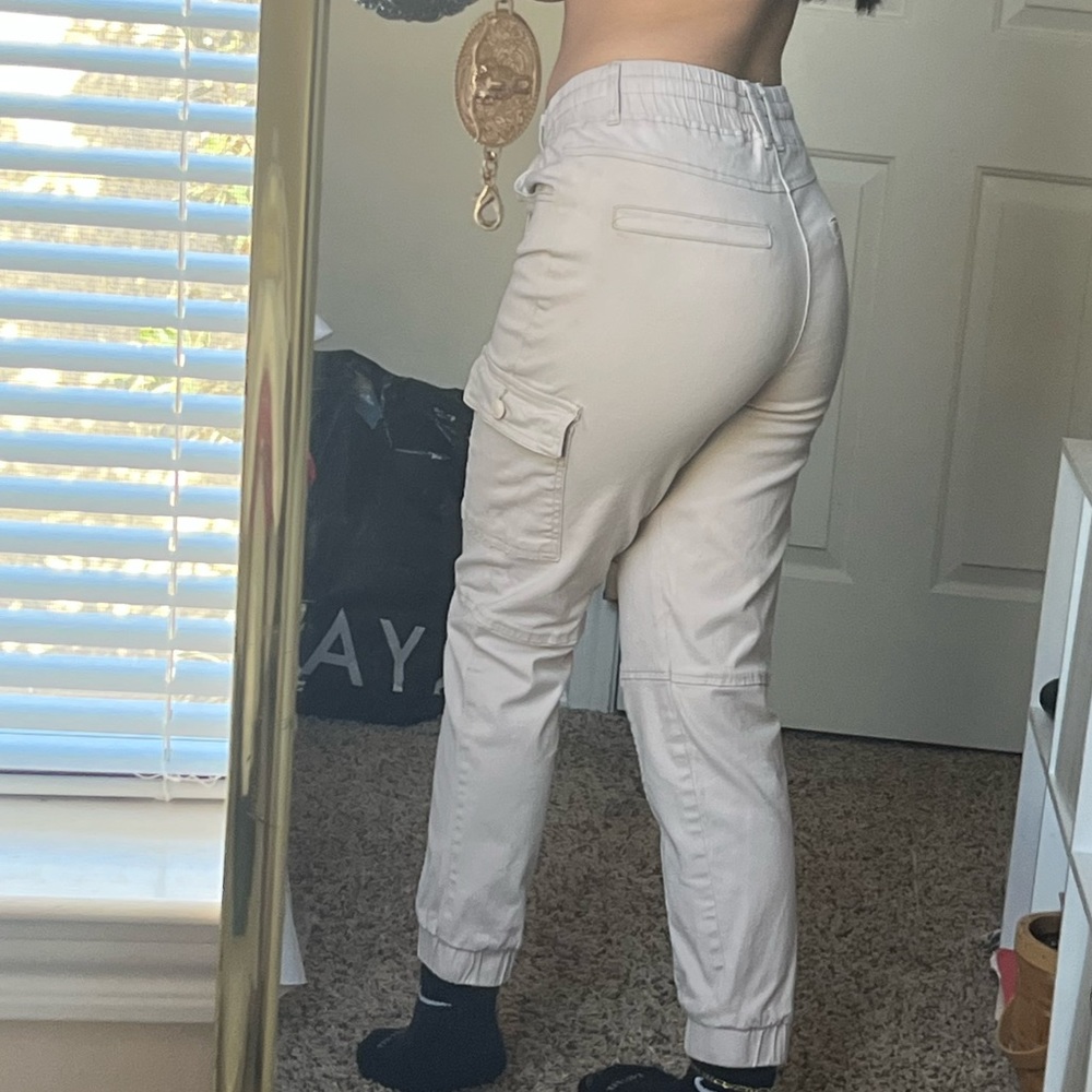Khaki Cargo Pants